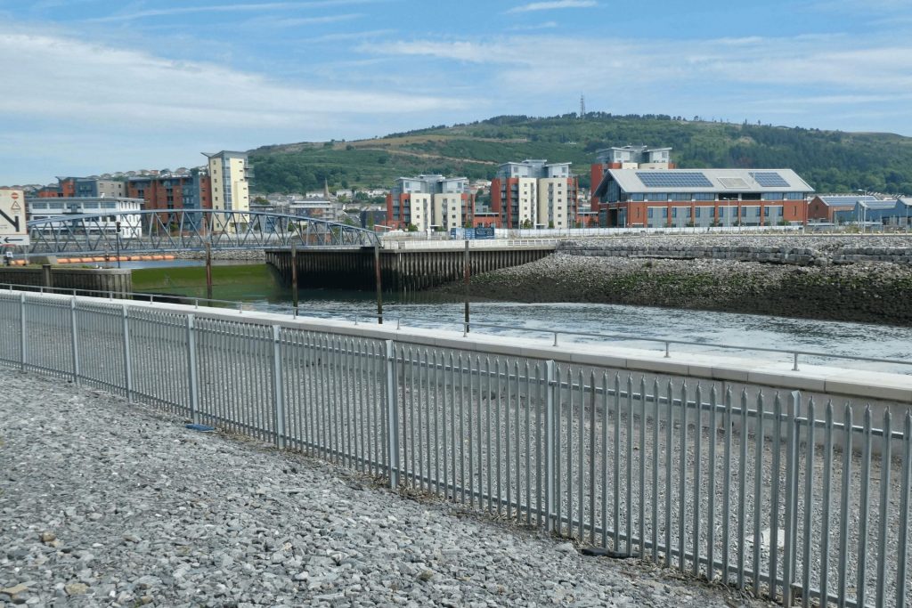 A photo of Swansea as that is where people would be searching for breakdown recovery near me