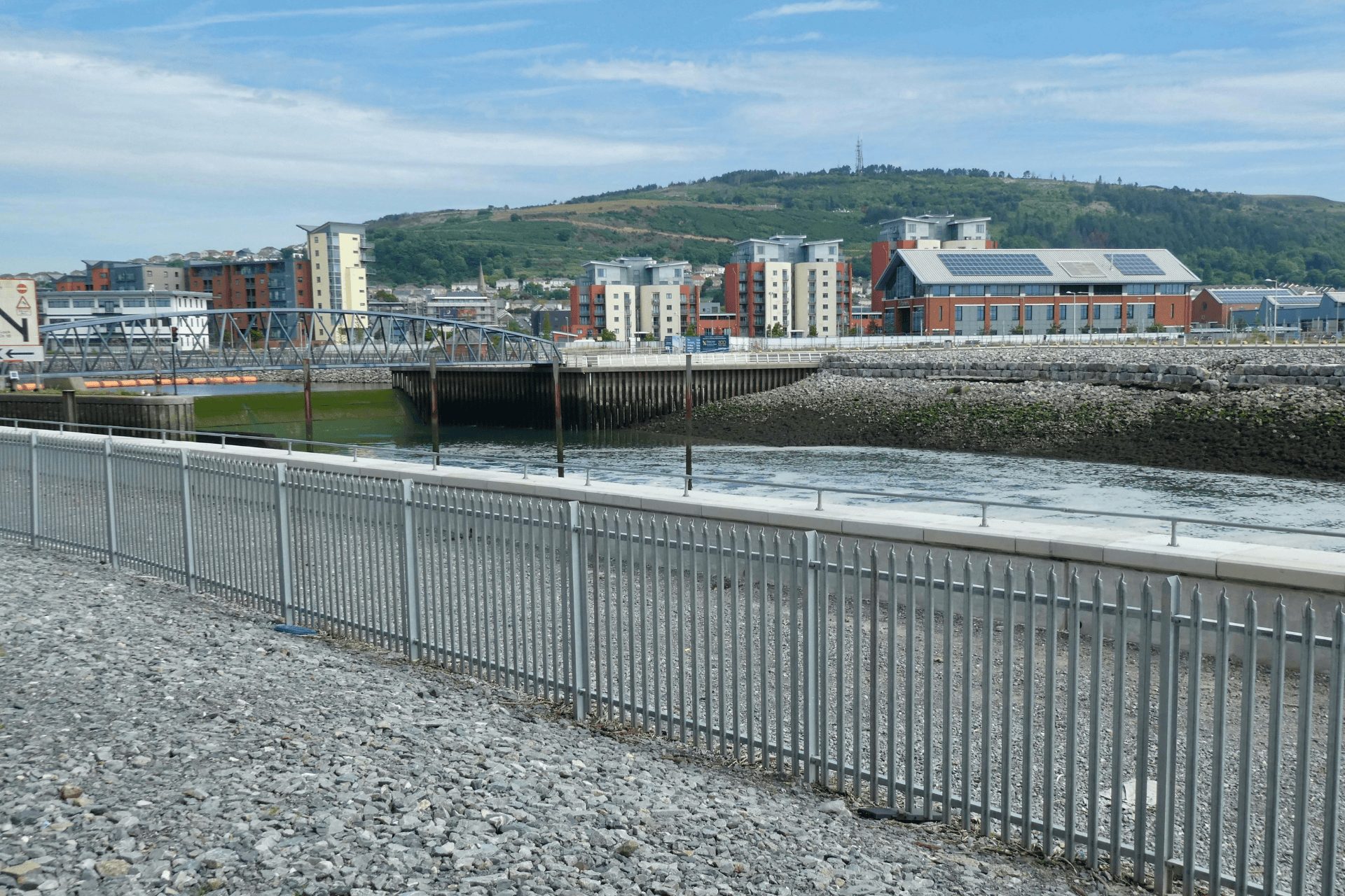 A photo of Swansea as that is where people would be searching for breakdown recovery near me